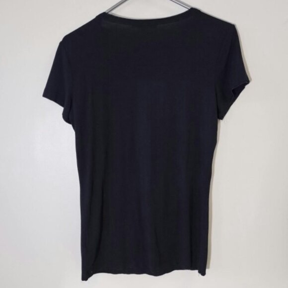 Solid black Adrienne Vittadini top - size small - Picture 5 of 5